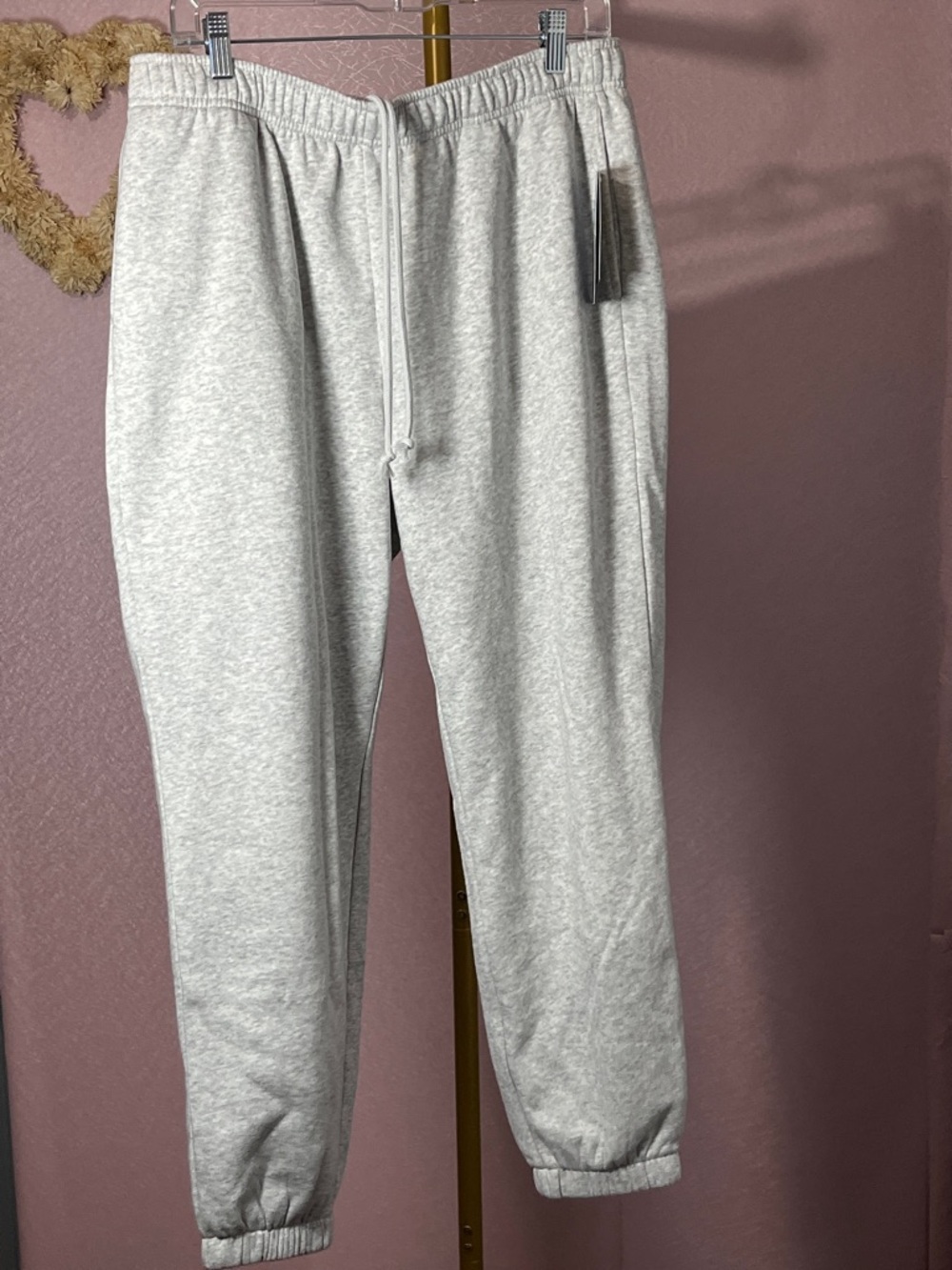 Universal Thread Light Heather Gray Men's Jogger Sweatpants